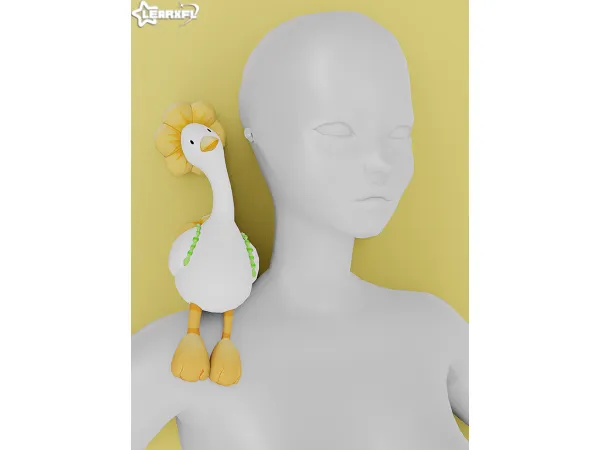 Mix Sweet Spring Duckie Plushie by Learxfl - The Sims 4 Custom Content
