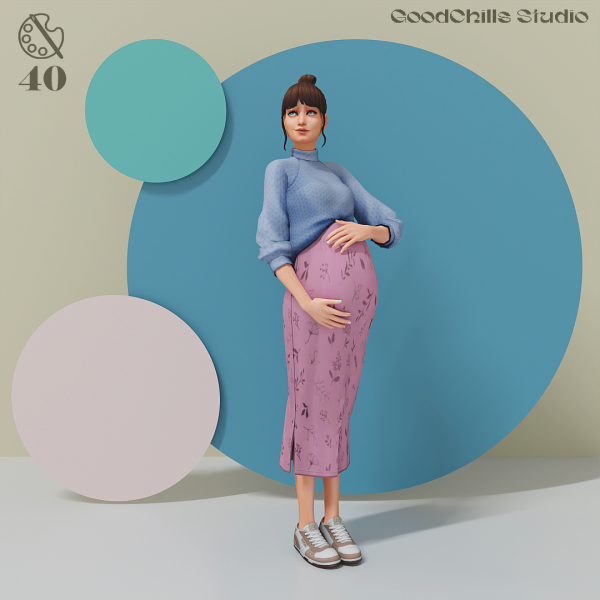 Maxis Match Maxis Match GCS September's 2024 by goodchillsstudio - The Sims 4 Custom Content