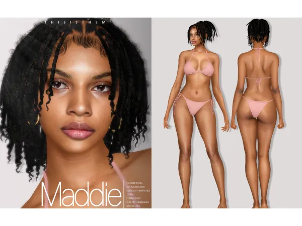 Maddie Skin & Sim by ThisIsThem
