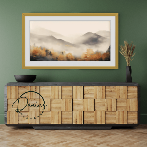 Alpha Danius Artsy TV Set DATV109 by simsfinds - The Sims 4 Custom Content