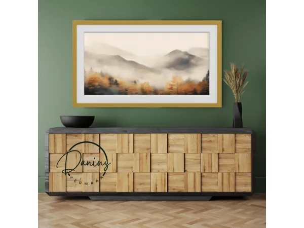 Alpha Danius Artsy TV Set DATV109 - The Sims 4 Custom Content
