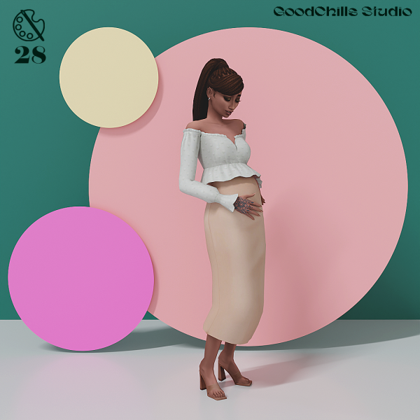 Maxis Match Maxis Match GCS September's 2024 by goodchillsstudio - The Sims 4 Custom Content