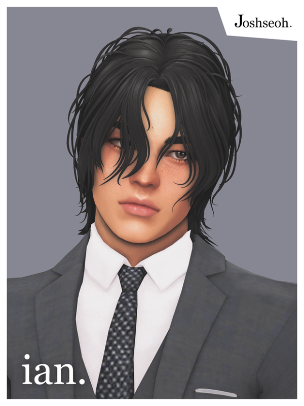 Maxis Match Ian Hair by simsfinds - The Sims 4 Custom Content