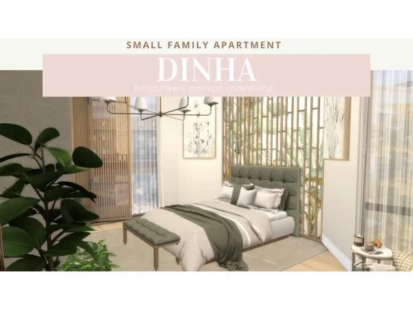 Alpha Small Family Apartment DOWNLOAD CREATORS - The Sims 4 Custom Content