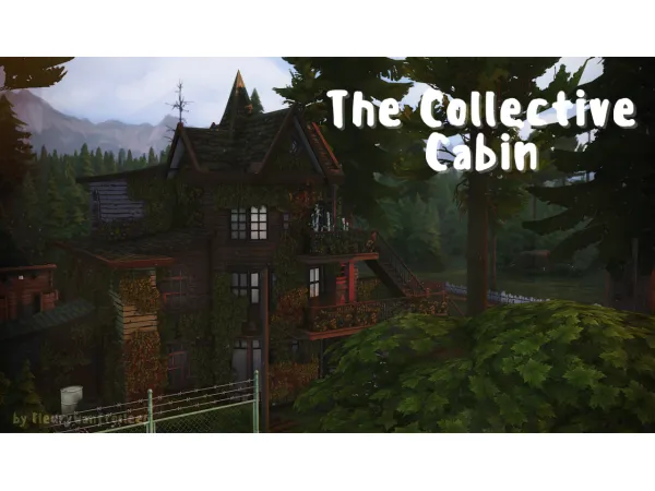 Maxis Match Frederina The Collective Cabin - The Sims 4 Custom Content