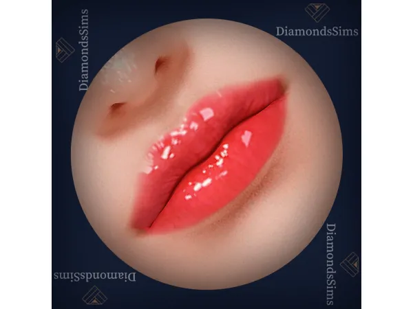 Alpha rystal drops lipgloss 48 by diamondssims - The Sims 4 Custom Content