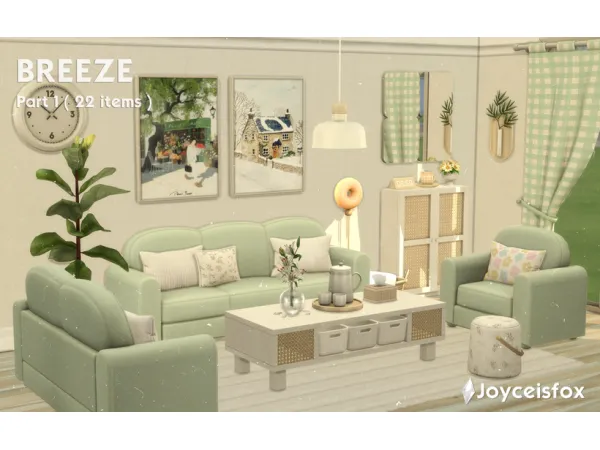 Maxis Match BREEZE Part 1 by Joyceisfox - The Sims 4 Custom Content