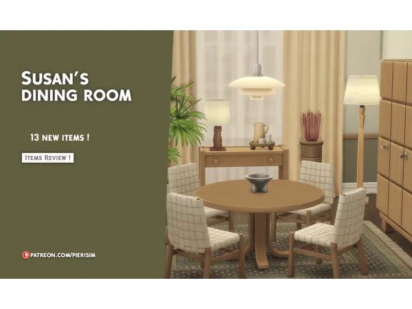 SUSAN dining room by Pierisim