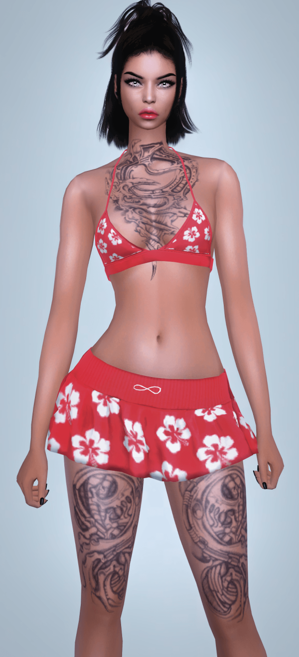 Mix Legs Torso Elven Adventures Tattoos by simsfinds - The Sims 4 Custom Content