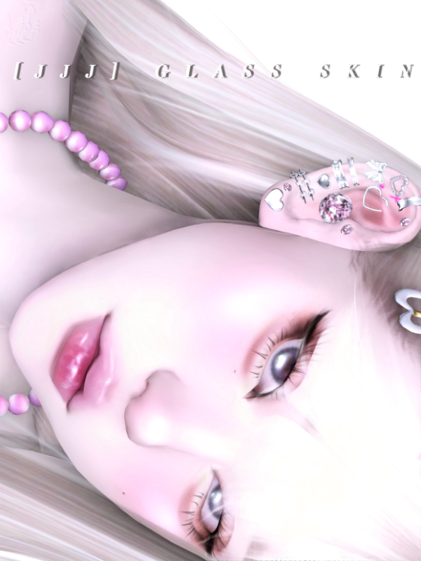 Alpha GLASS SKIN by simsfinds - The Sims 4 Custom Content