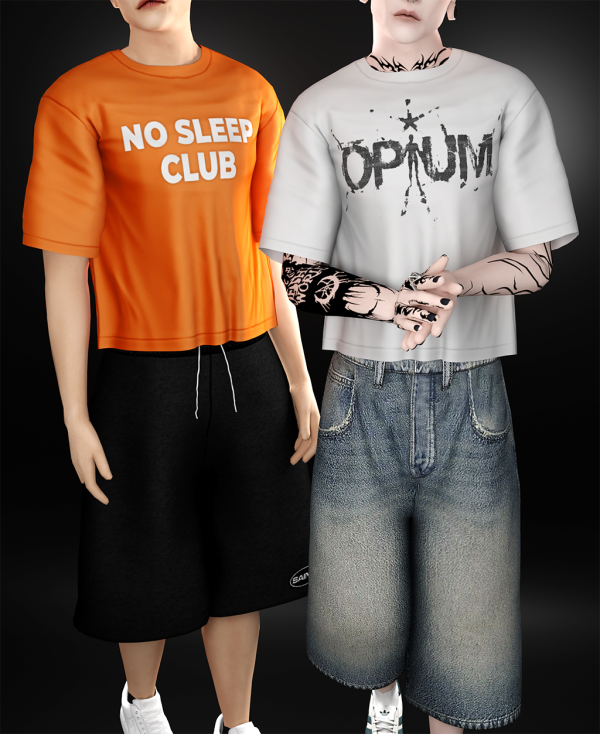 Alpha ᴛ sʜɪʀᴛ ᴄᴏsᴍɪᴘʜᴀʀᴀᴏʜ by whimp - The Sims 4 Custom Content
