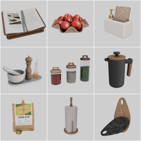 Alpha LAKOZIA SET by simsfinds - The Sims 4 Custom Content