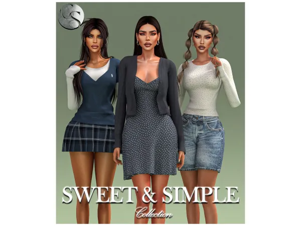 Alpha CAMUFLAJE Sweet Simple Collection - The Sims 4 Custom Content