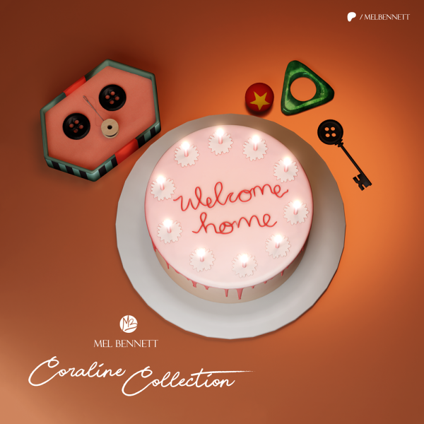 Mix Coraline Collection by melbennett - The Sims 4 Custom Content