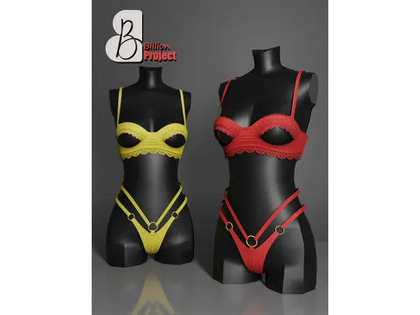 Alpha BillionProject Xie He Set - The Sims 4 Custom Content