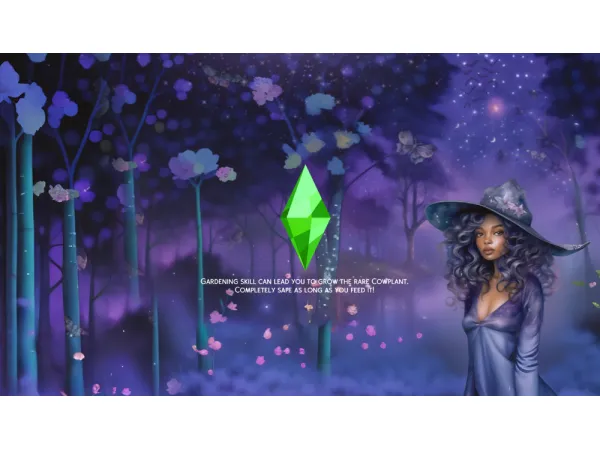 Alpha Witchy Loading Screen 1 - The Sims 4 Custom Content