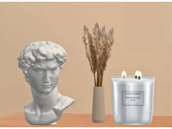 Alpha Minimal statue Michelangelo's David head by herasims4 - The Sims 4 Custom Content