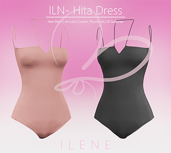 Mix ILN Hita Dress by simsfinds - The Sims 4 Custom Content