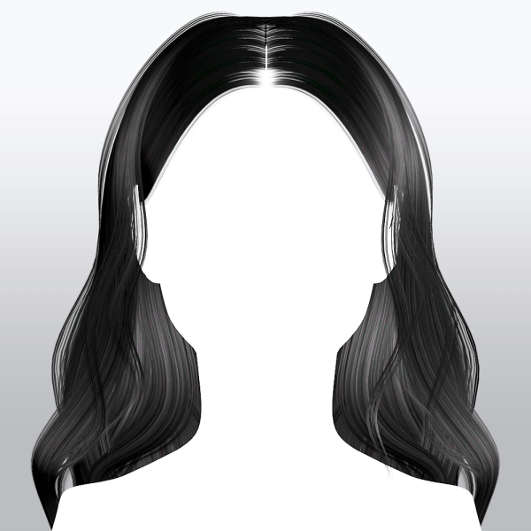 Alpha Salon Female Hairstyle BA149 by simsfinds - The Sims 4 Custom Content