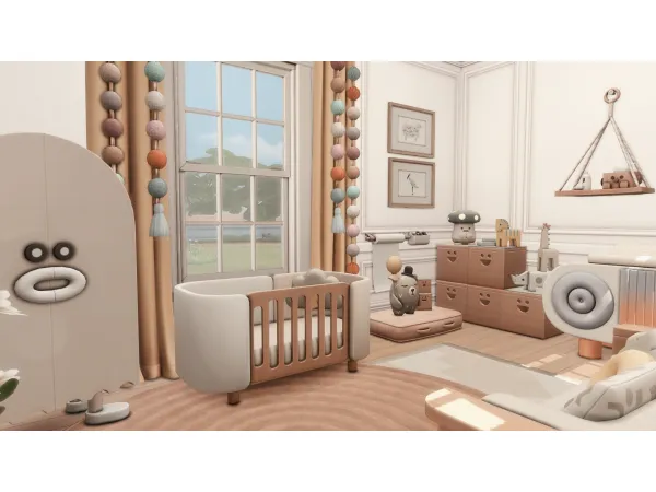 Maxis Match Daisy nursery by bojanasimsyt - The Sims 4 Custom Content