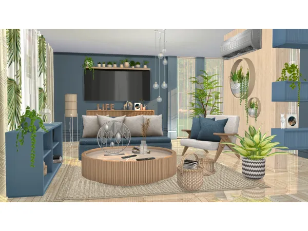 Phaedra Living Room Set by simcredible
