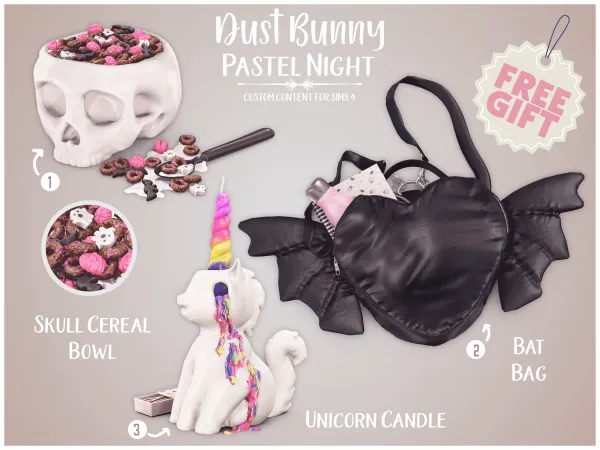dust bunny pastel night (gift)