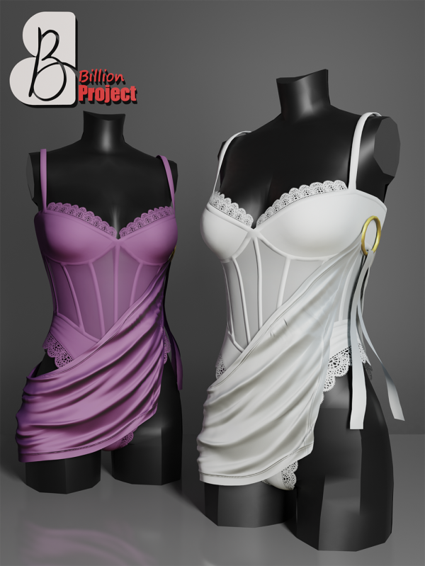 Alpha BillionProject Ruka Style by billion_project666 - The Sims 4 Custom Content