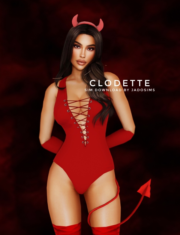 Alpha Clodette (Sim Download) by shopwithflynnn - The Sims 4 Custom Content