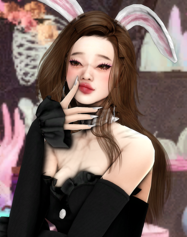 Mix bunny sim by simsfinds - The Sims 4 Custom Content