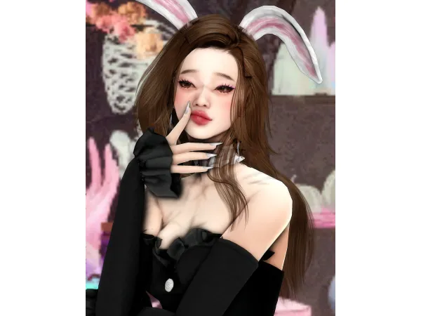 Mix bunny sim by deepmoon - The Sims 4 Custom Content