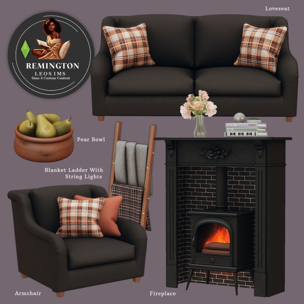 Mix Remington by leosims4cc - The Sims 4 Custom Content