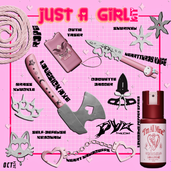 Alpha JUST A GIRL kit by pyx - The Sims 4 Custom Content
