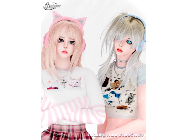 Alpha BEAUTY MINI COLLECTION - The Sims 4 Custom Content