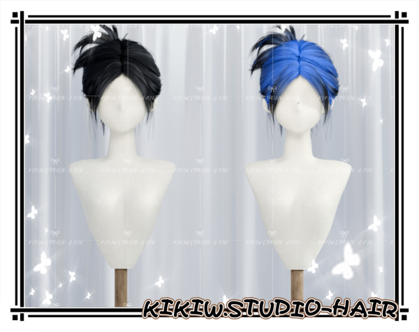 Alpha KIKIWSTUDIO HAIR 20241021 by simsfinds - The Sims 4 Custom Content