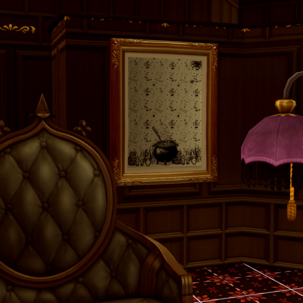 Alpha Witchy Portraits by simsfinds - The Sims 4 Custom Content