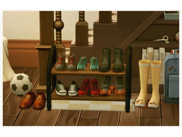 Maxis Match Get your kicks shoesrack by atticwindowatdawn - The Sims 4 Custom Content