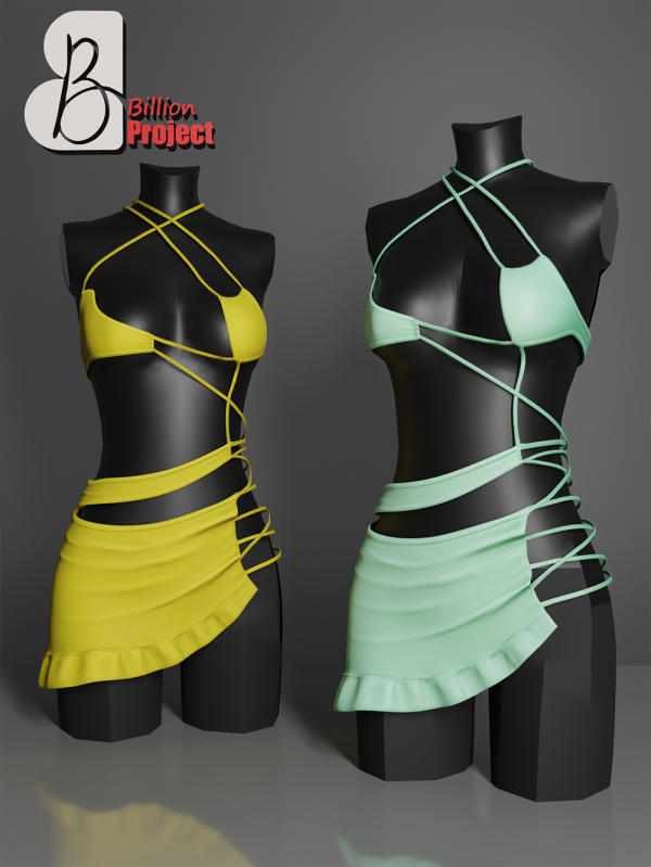Alpha Haruka Mini Set TAMA TOP by billion_project666 - The Sims 4 Custom Content
