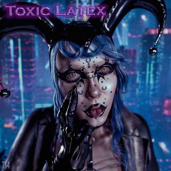Alpha TOXIC LATEX by simsfinds - The Sims 4 Custom Content