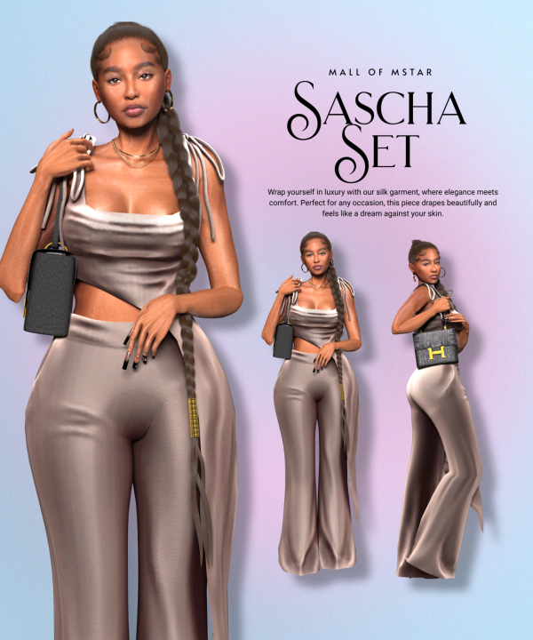 Alpha Sascha Set by simsfinds - The Sims 4 Custom Content