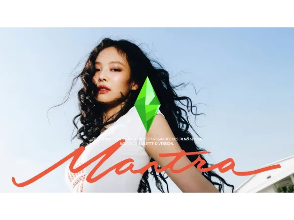 Mix Jennie Mantra loading screens collection by Teddie_Kusuo - The Sims 4 Custom Content
