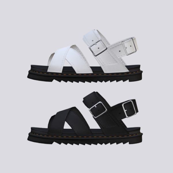 Mix af Dr Martens Voss II by simsfinds - The Sims 4 Custom Content