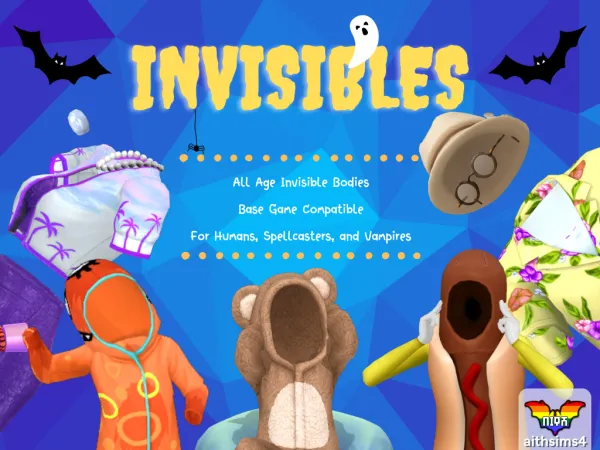 Mix Invisibles by aithsims - The Sims 4 Custom Content
