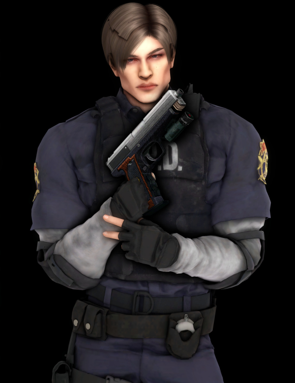 Alpha Leon S Kennedy from Resident Evil by simsfinds - The Sims 4 Custom Content