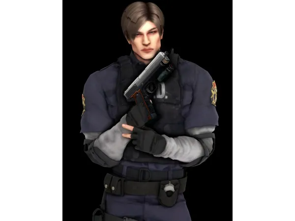 Alpha Leon S Kennedy from Resident Evil by deepmoon - The Sims 4 Custom Content