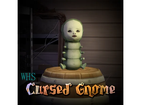 Cursed Gnome by whyhellosims