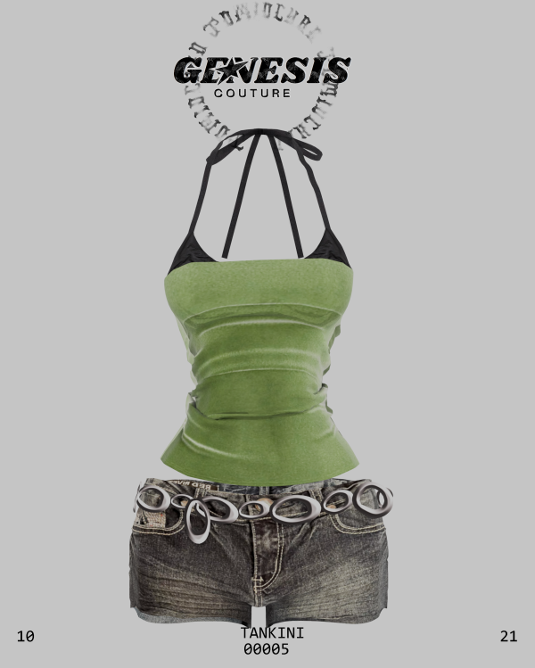 Alpha GenesisCouture x TOMIOCHAN by simsfinds - The Sims 4 Custom Content