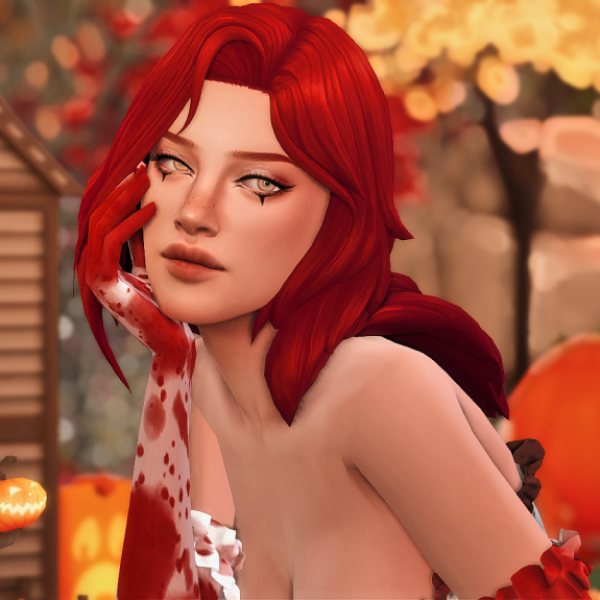 Mix Ruby Moores byYana by simsfinds - The Sims 4 Custom Content