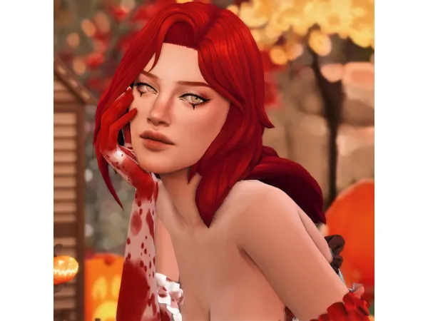 Mix Ruby Moores byYana - The Sims 4 Custom Content