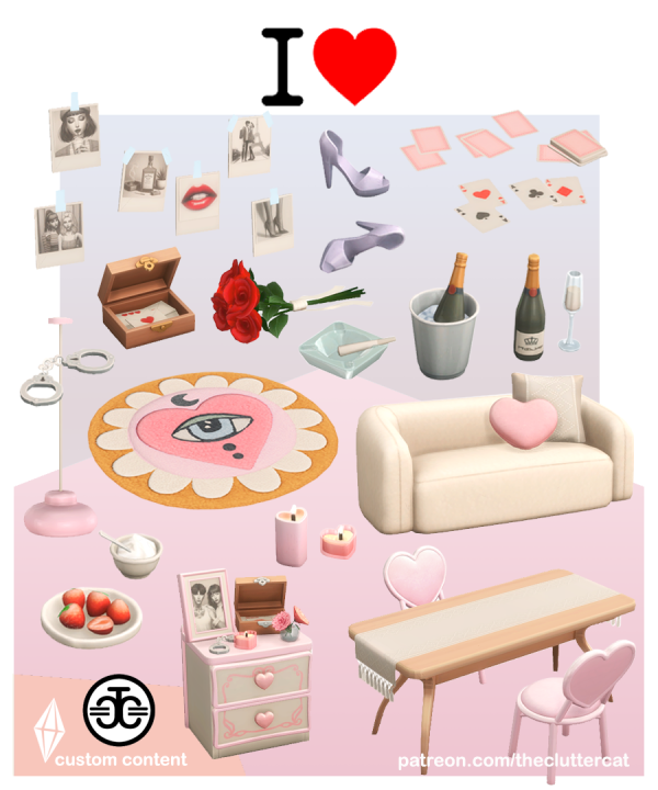 Maxis Match I Set by simsfinds - The Sims 4 Custom Content
