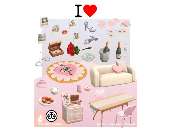 I ♥ Set By TheClutterCat